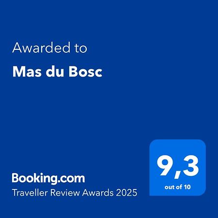 Mas Du Bosc Villa Rosieres  Bagian luar foto